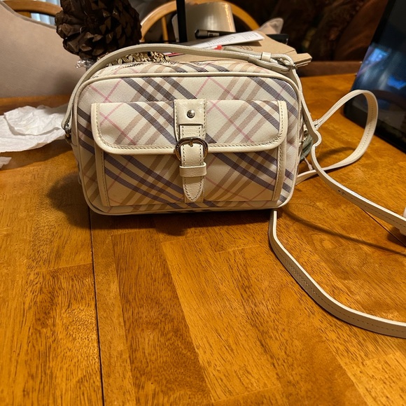 BURBERRY Plaid Crossbody Bag - Picture 1 of 13